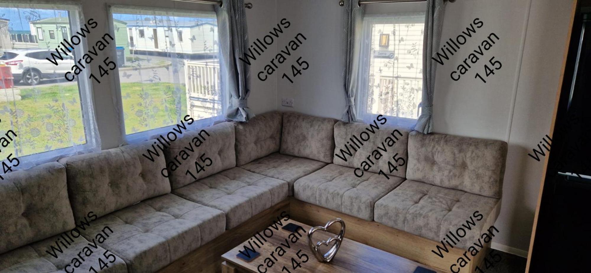 Willows Caravan 145 Llanddwywe Exteriör bild